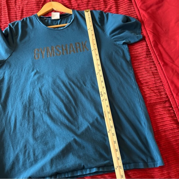Gymshark Apollo Teal Blue Unisex Tee. Size XL. - Picture 9 of 9